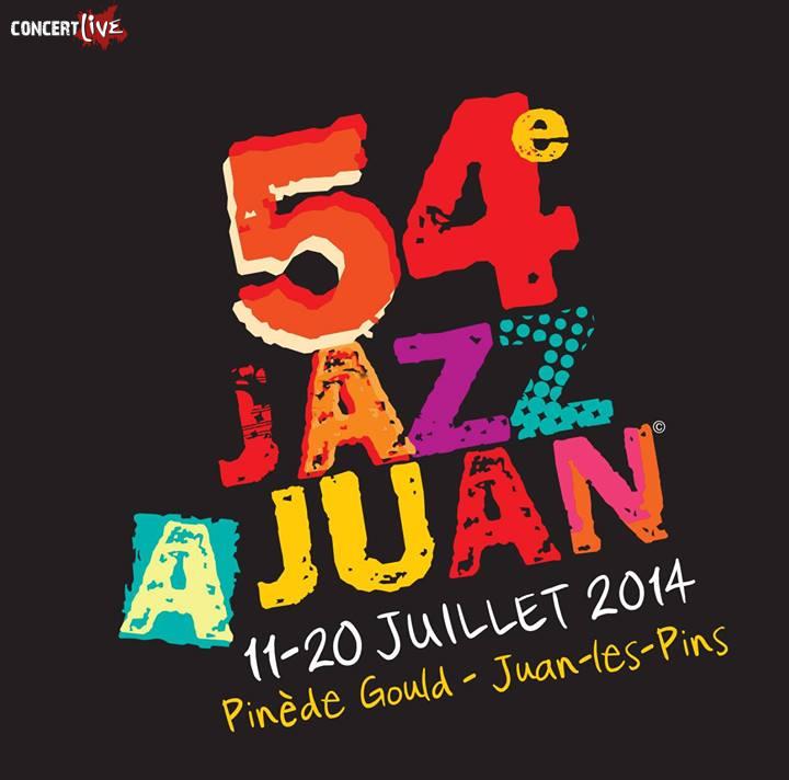 Affiche du festival de Jazz à Juan les pins édition 2014